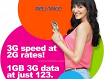 Reliance 3G 2G Plans