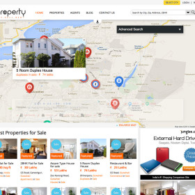 1Property Real Estate Website